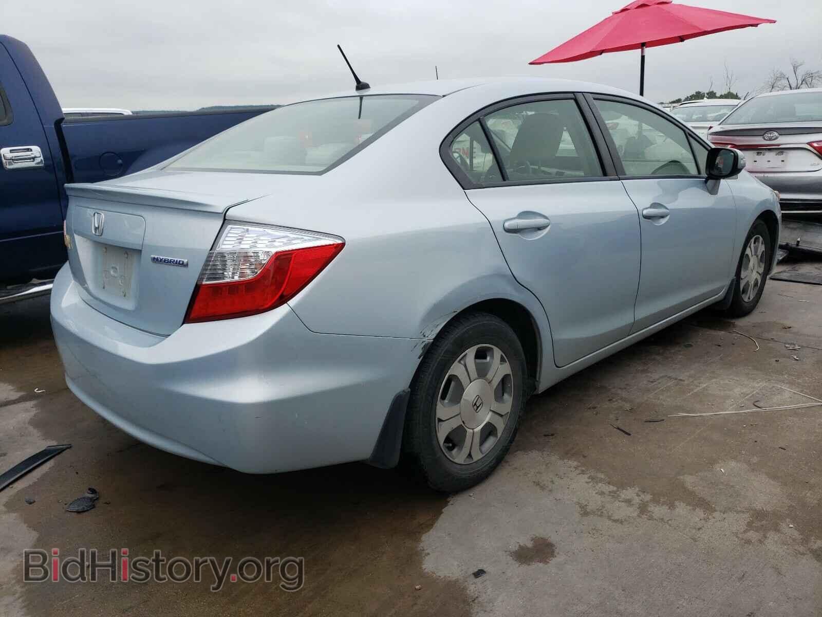 2012 HONDA CIVIC - VIN: JHMFB4F24CS009957 - Photo 4
