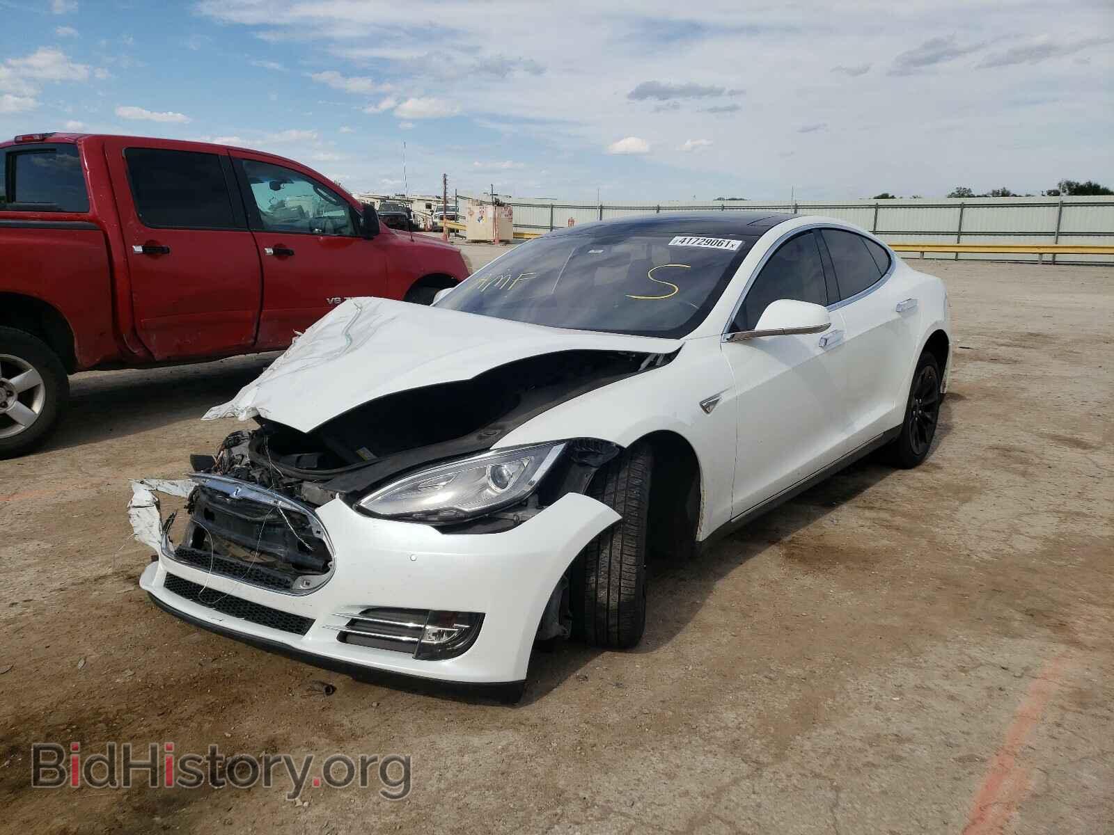 2013 TESLA MODEL S - VIN: 5YJSA1CN8DFP23783 - Photo 2