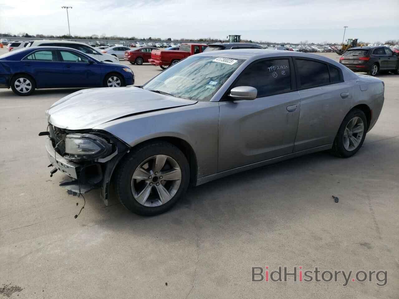 Photo 2C3CDXHG3FH734135 - DODGE CHARGER 2015