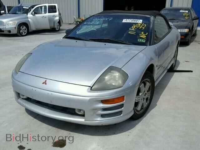 2001 MITSUBISHI ECLIPSE - VIN: 4A3AE85H81E074755 - Фото 2
