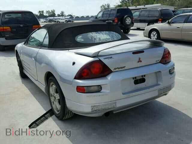 2001 MITSUBISHI ECLIPSE - VIN: 4A3AE85H81E074755 - Фото 3