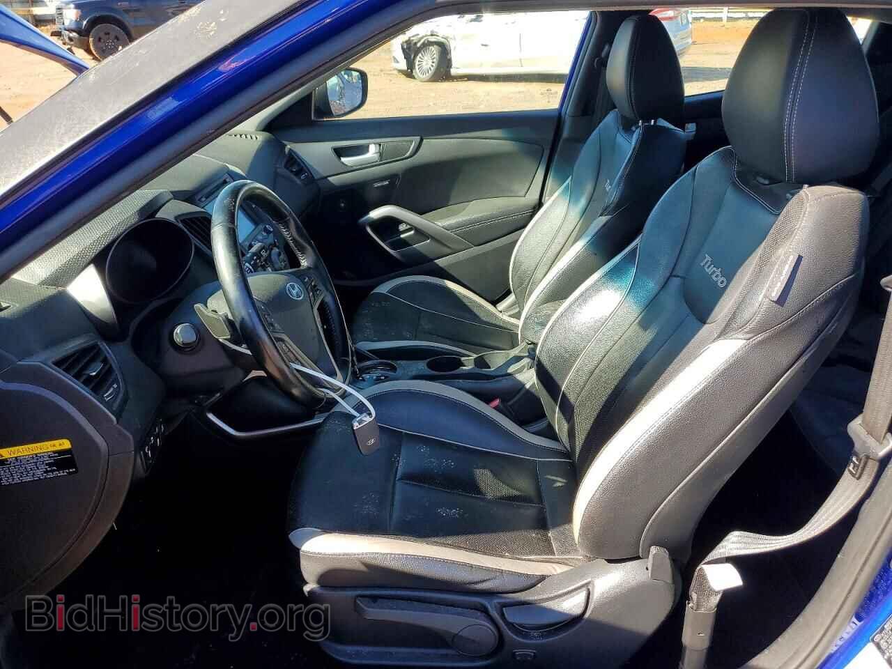 2014 HYUNDAI VELOSTER - VIN: KMHTC6AE2EU198531 - Фото 7