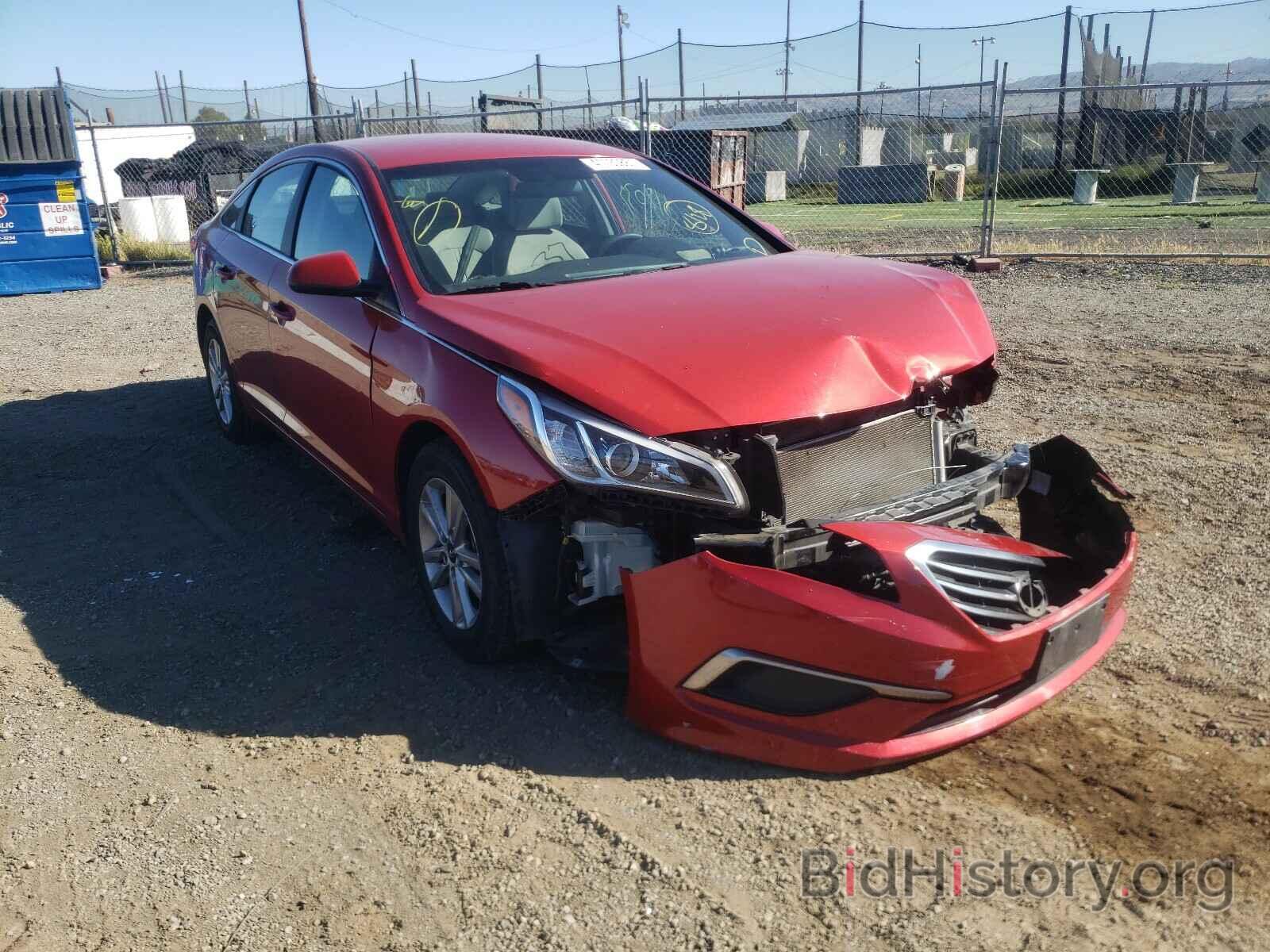 Photo 5NPE24AF3HH468605 - HYUNDAI SONATA 2017