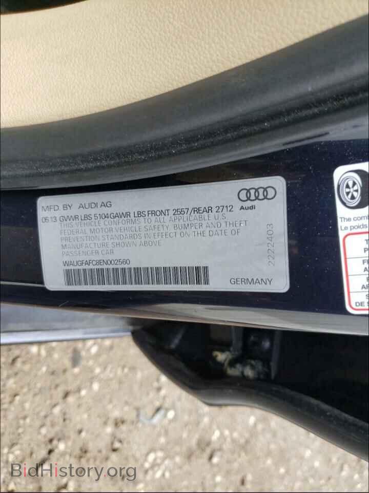 2014 AUDI A6 - VIN: WAUGFAFC8EN002560 - Photo 10