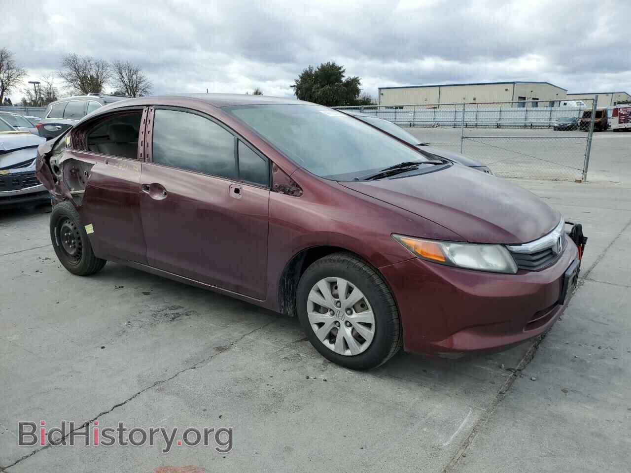 2012 HONDA CIVIC - VIN: 19XFB2F59CE384424 - Фото 4