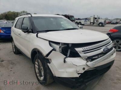 2012 Ford EXPLORER Explorer X, white — VIN 1FMHK7D99CGA30426, Copart