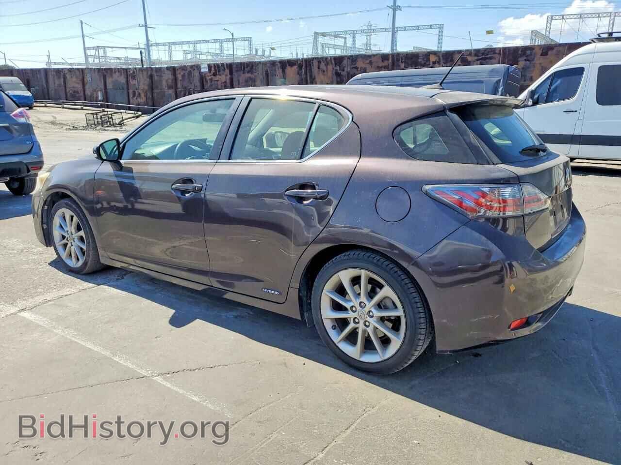2012 LEXUS CT 200 - VIN: JTHKD5BH3C2121240 - Фото 2