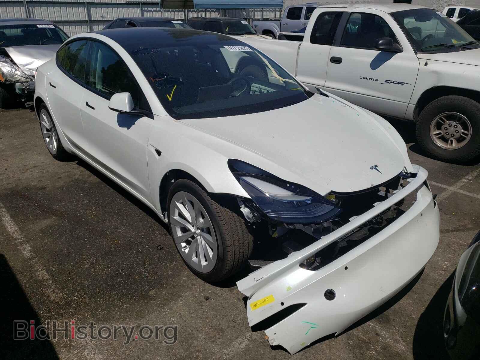 Photo 5YJ3E1EA7MF908314 - TESLA MODEL 3 2021