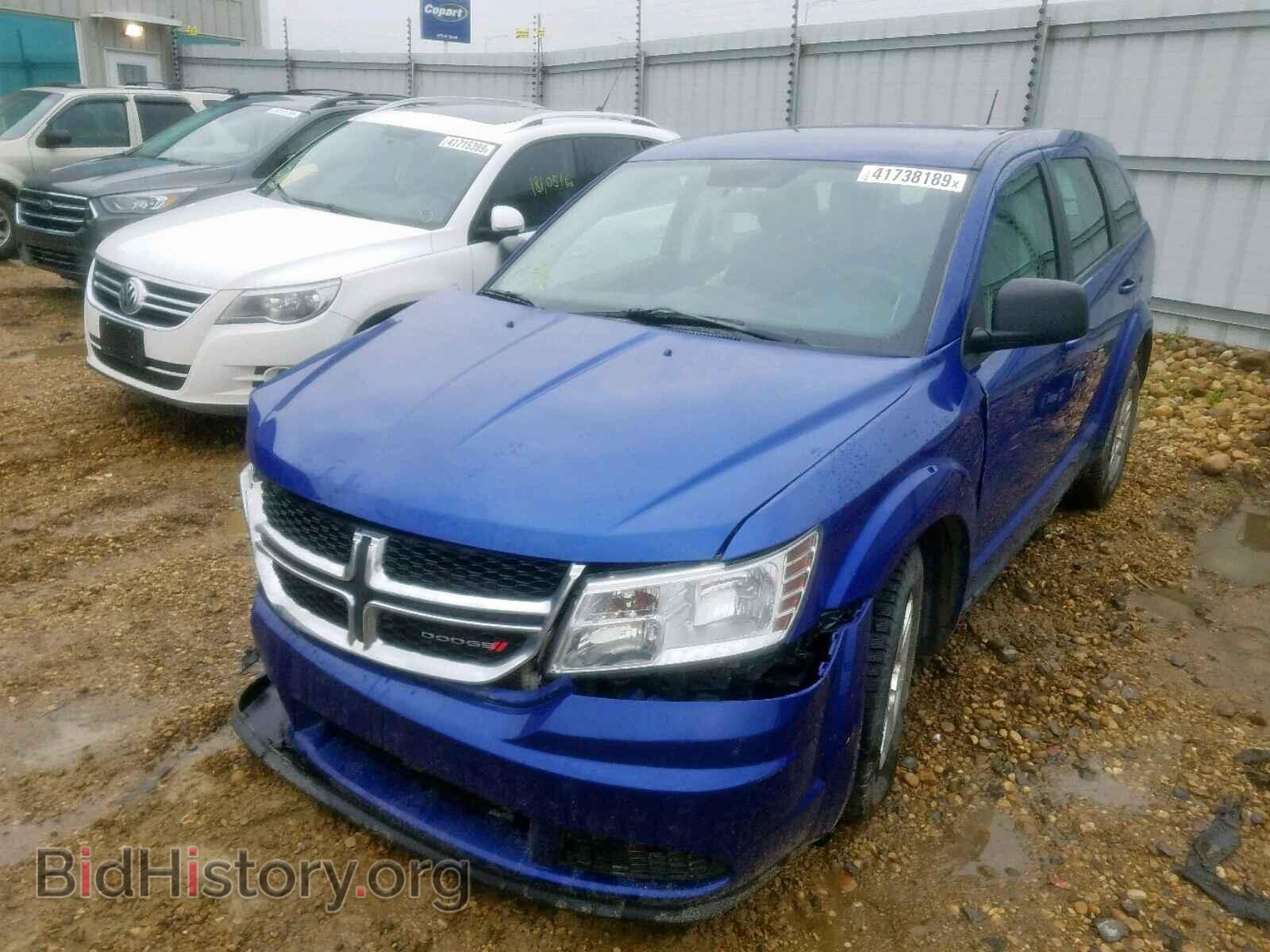 2012 DODGE JOURNEY - VIN: 3C4PDCAB3CT389440 - Фото 2