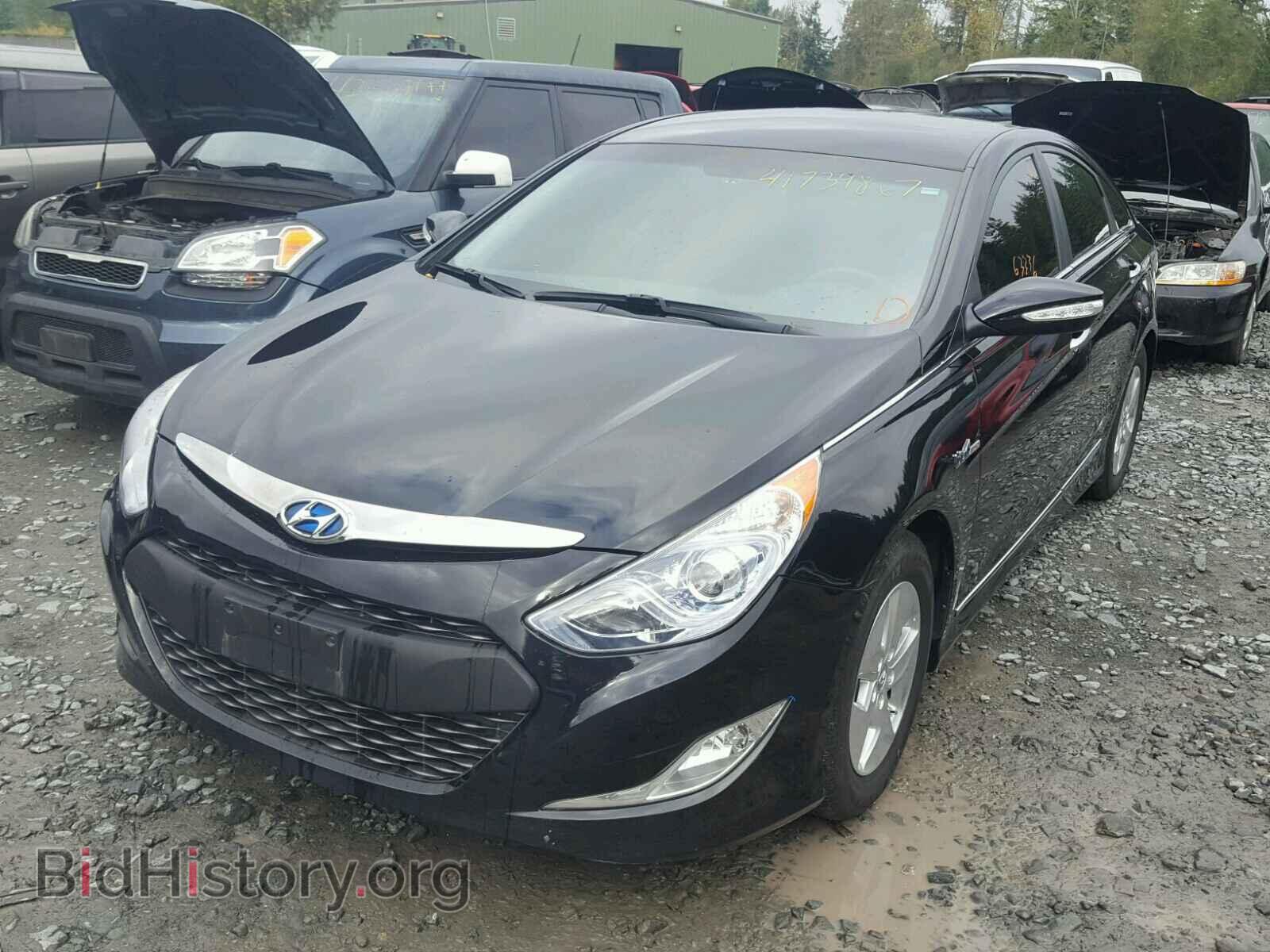 2012 HYUNDAI SONATA - VIN: KMHEC4A44CA060041 - Фото 2