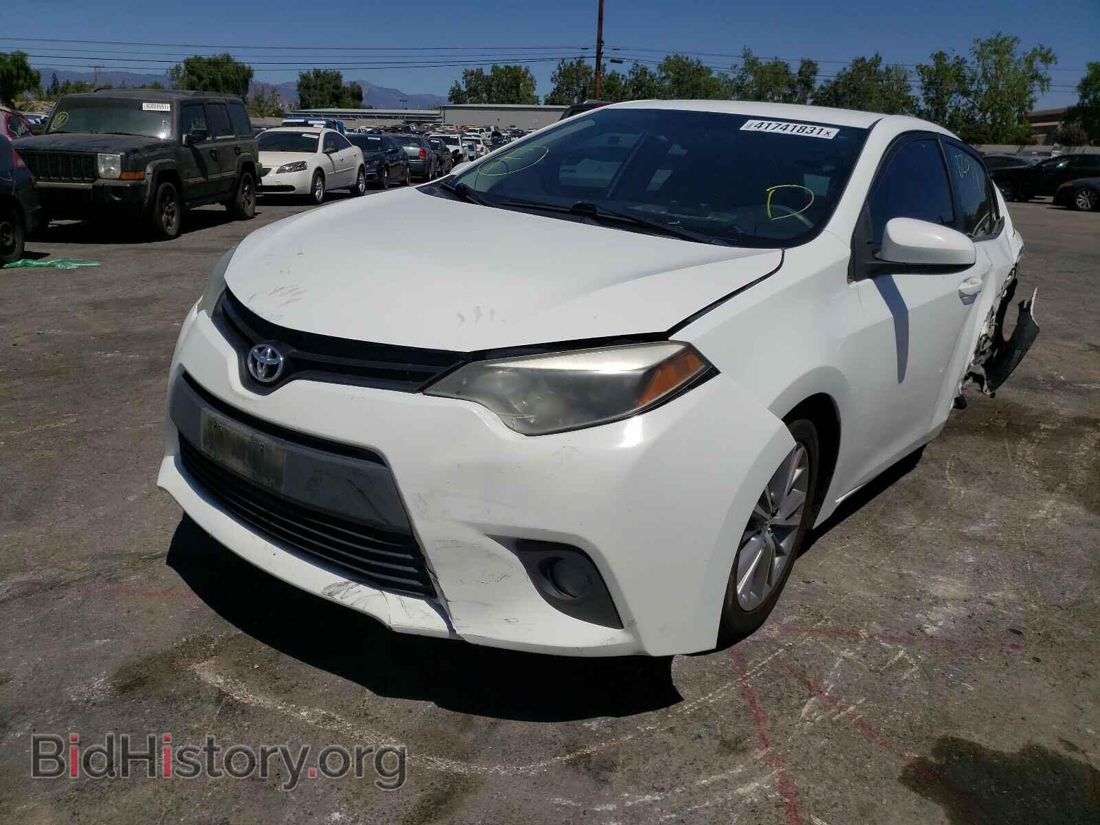 2014 TOYOTA COROLLA - VIN: 5YFBURHEXEP156500 - Фото 2