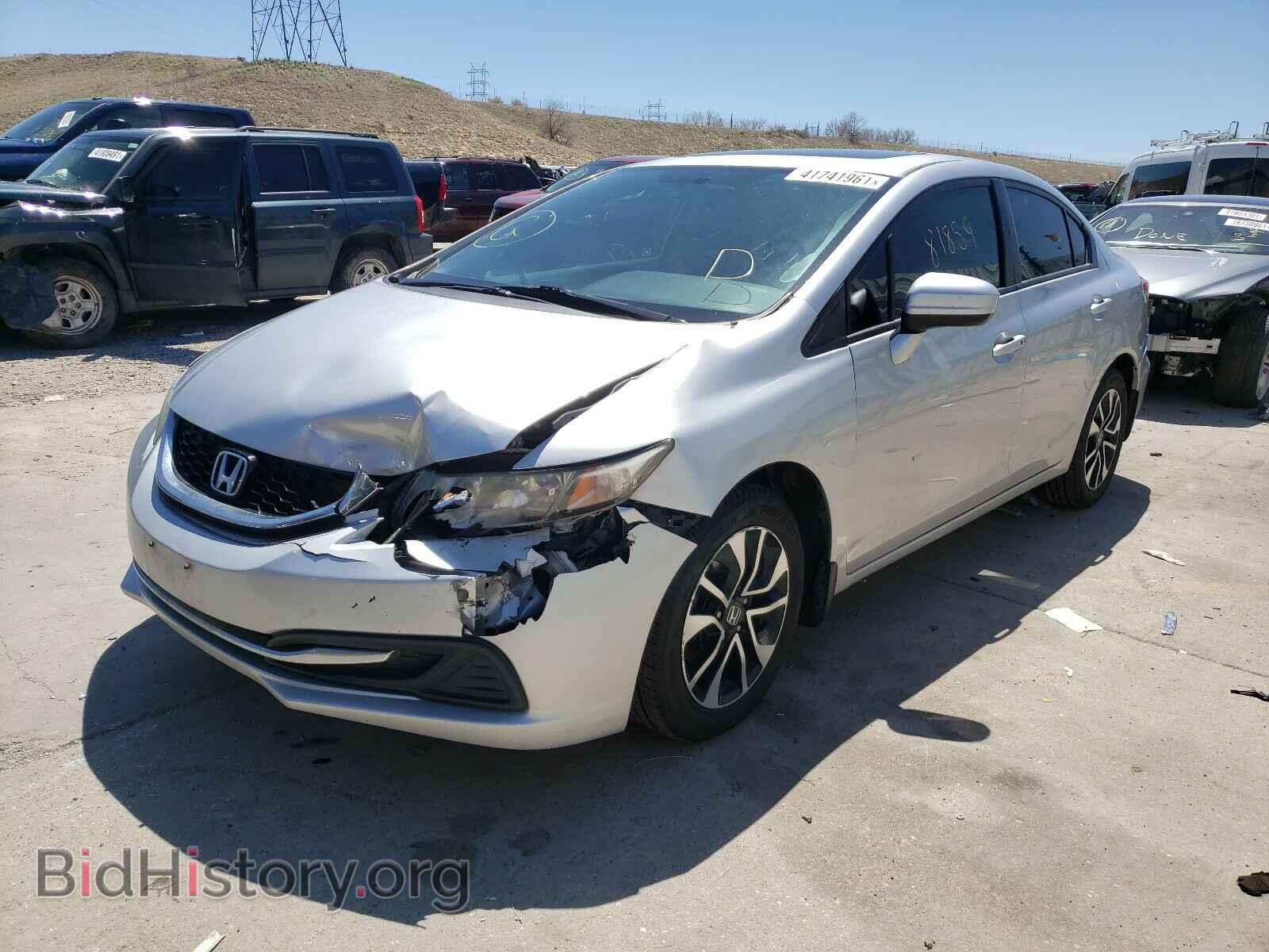 2014 HONDA CIVIC - VIN: 19XFB2F89EE072195 - Фото 2