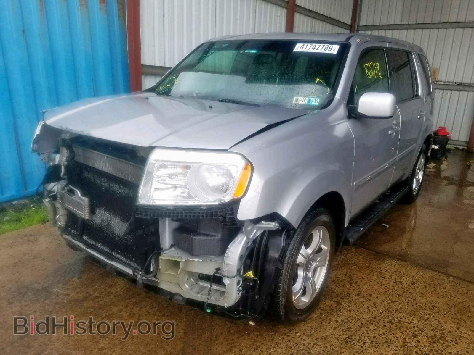 2012 HONDA PILOT EXL - VIN: 5FNYF4H50CB004662 - Фото 2
