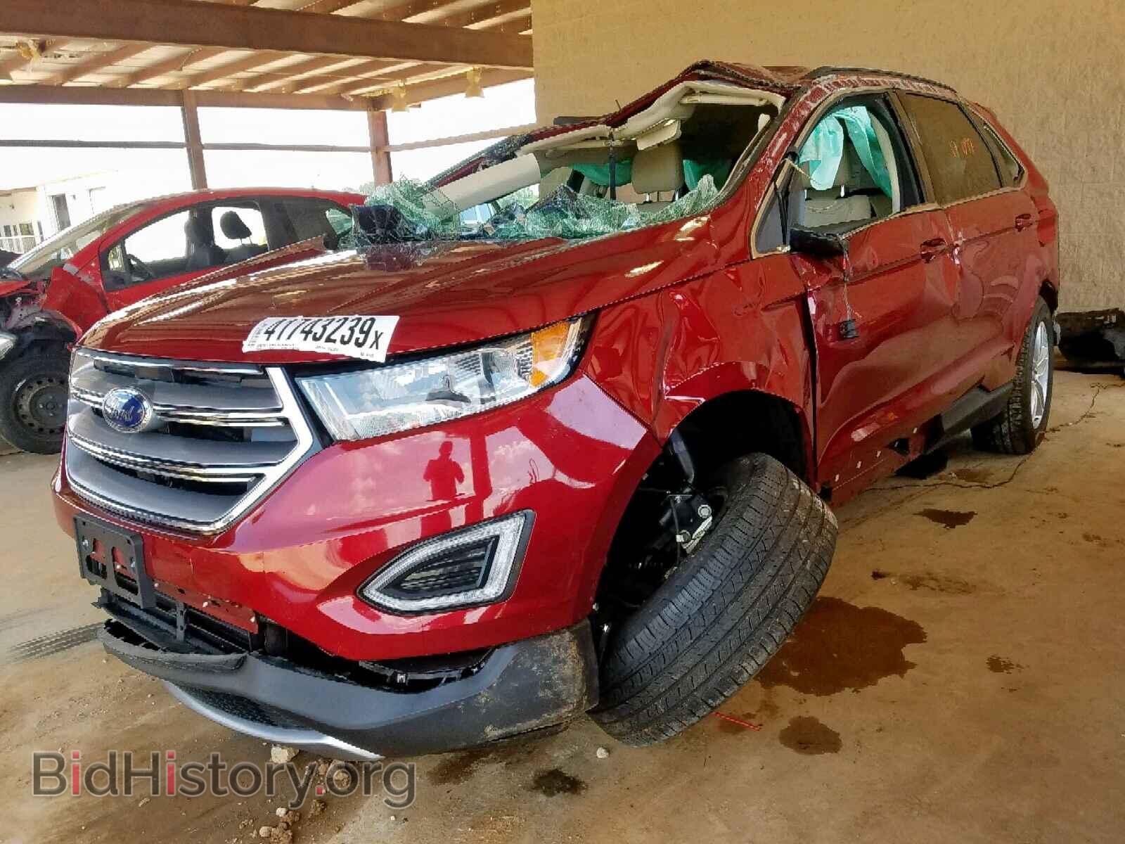 2018 FORD EDGE SEL - VIN: 2FMPK3J96JBB93306 - Photo 2