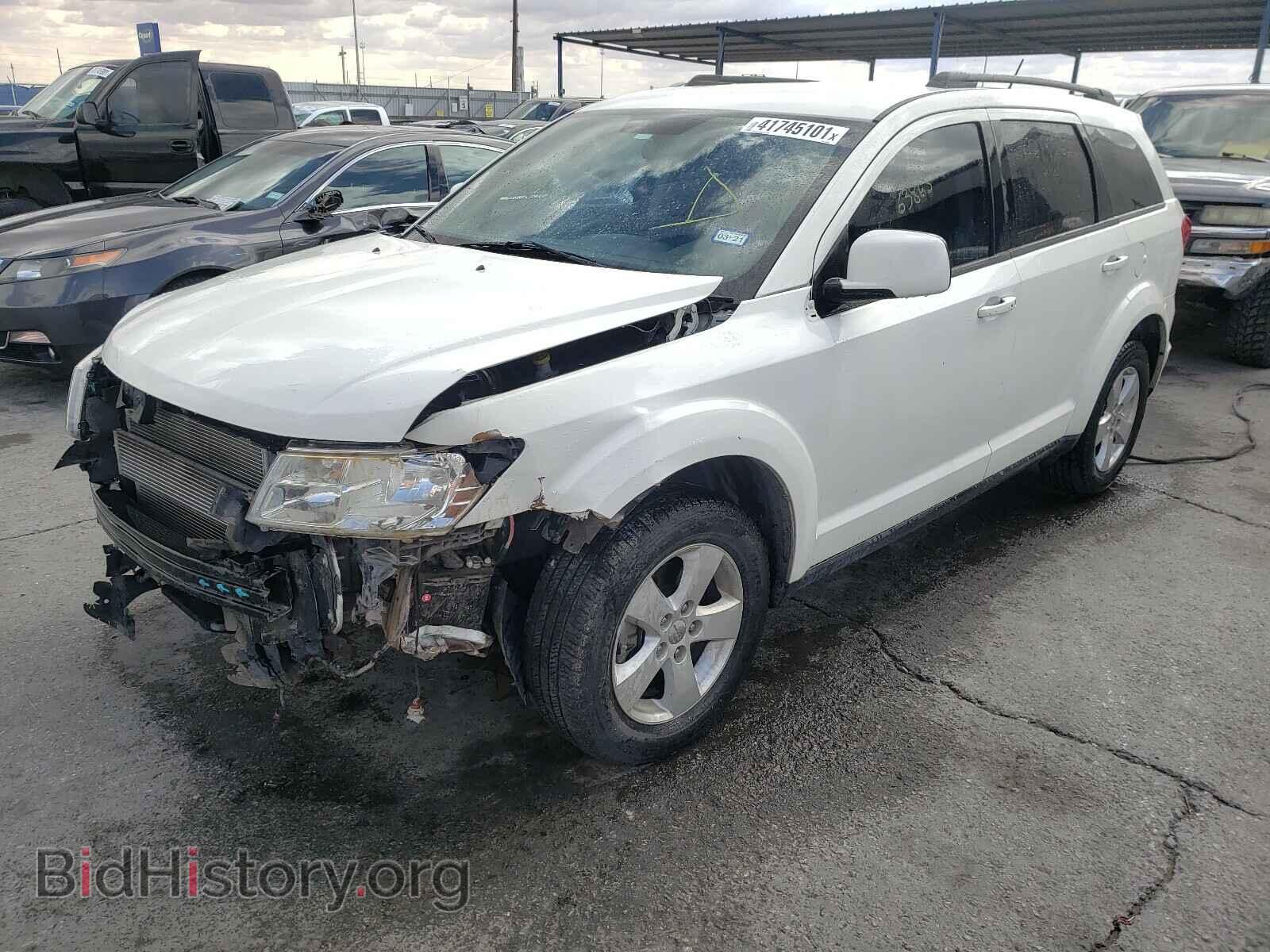 2012 DODGE JOURNEY - VIN: 3C4PDCBG9CT360325 - Фото 2