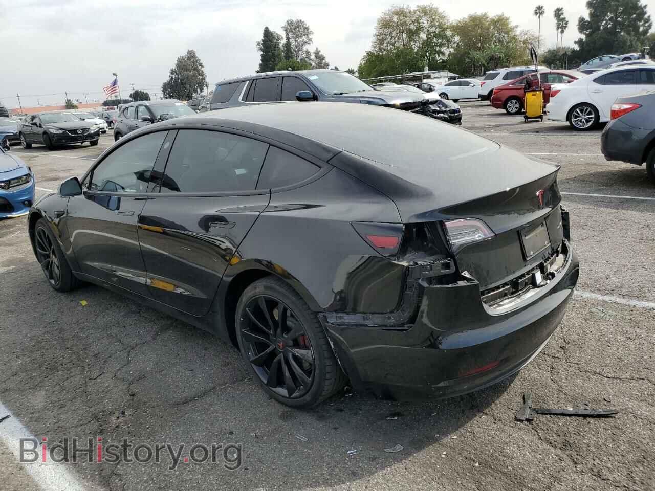 2020 TESLA MODEL 3 - VIN: 5YJ3E1EB4LF742695 - Фото 2