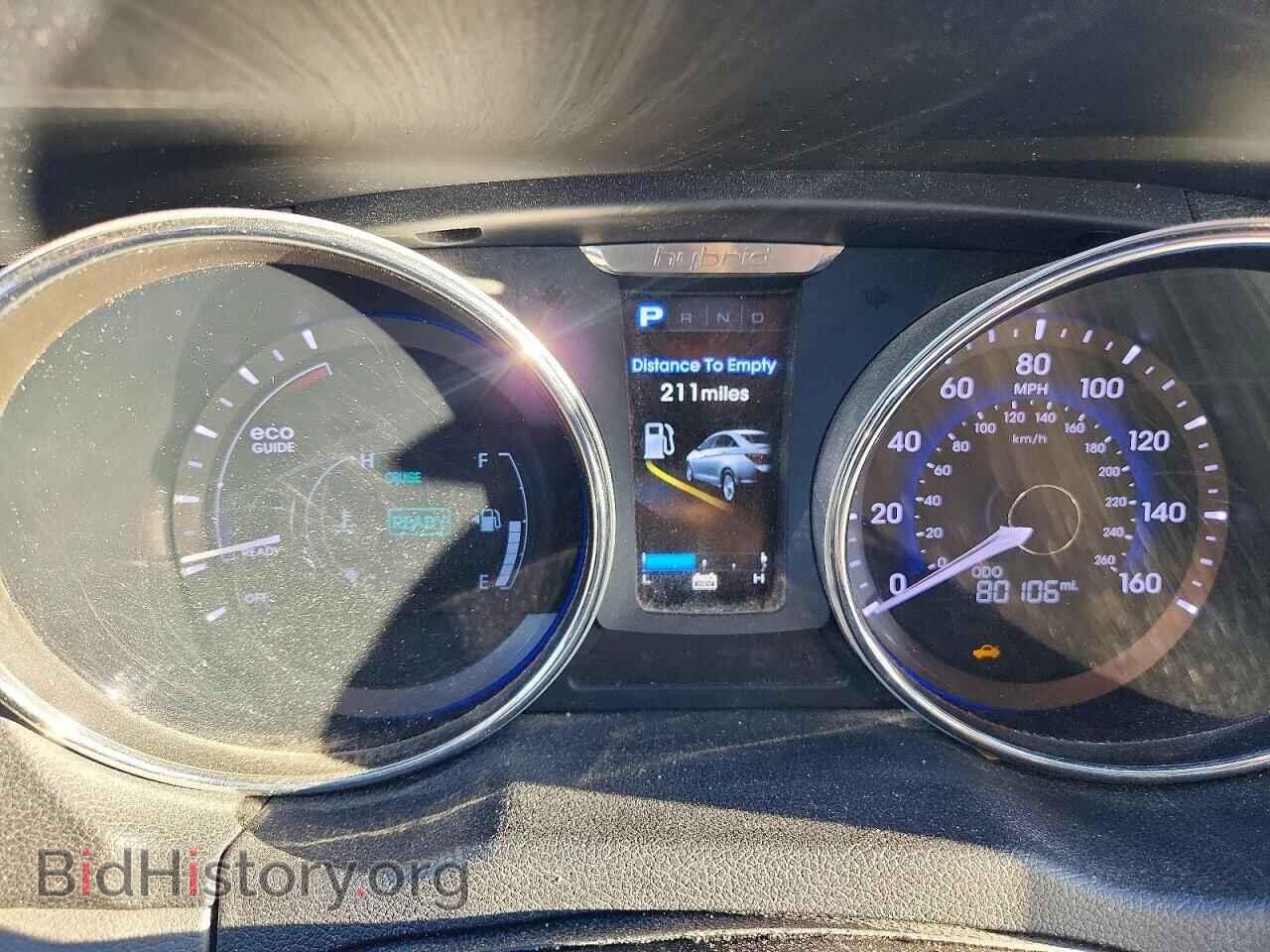 2012 HYUNDAI SONATA - VIN: KMHEC4A47CA060809 - Фото 9