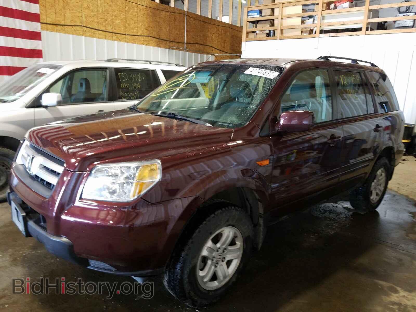 2008 HONDA PILOT - VIN: 5FNYF18228B035312 - Фото 2