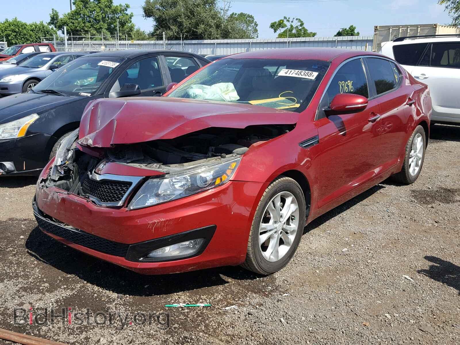 2013 KIA OPTIMA - VIN: 5XXGM4A76DG170499 - Фото 2