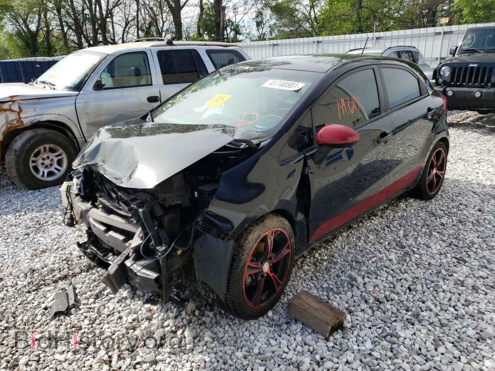 2012 KIA RIO - VIN: KNADM5A30C6039343 - Фото 2