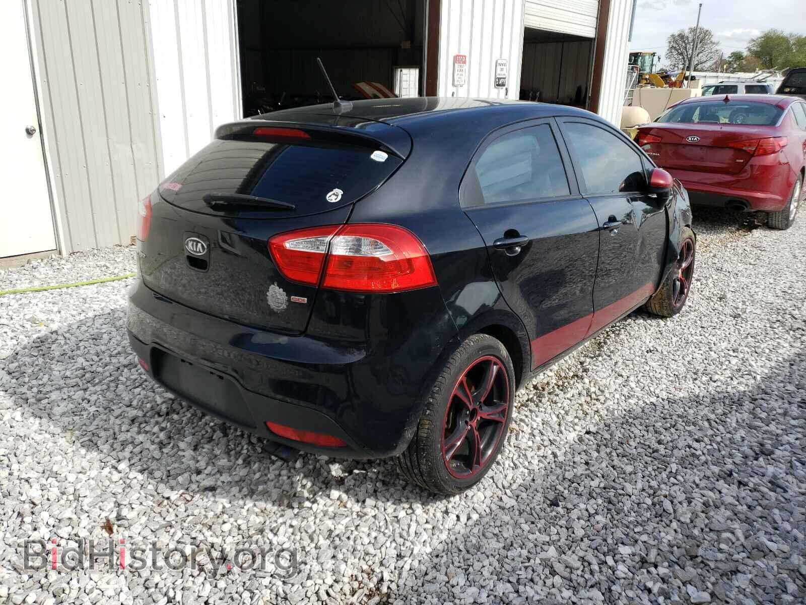 2012 KIA RIO - VIN: KNADM5A30C6039343 - Фото 4