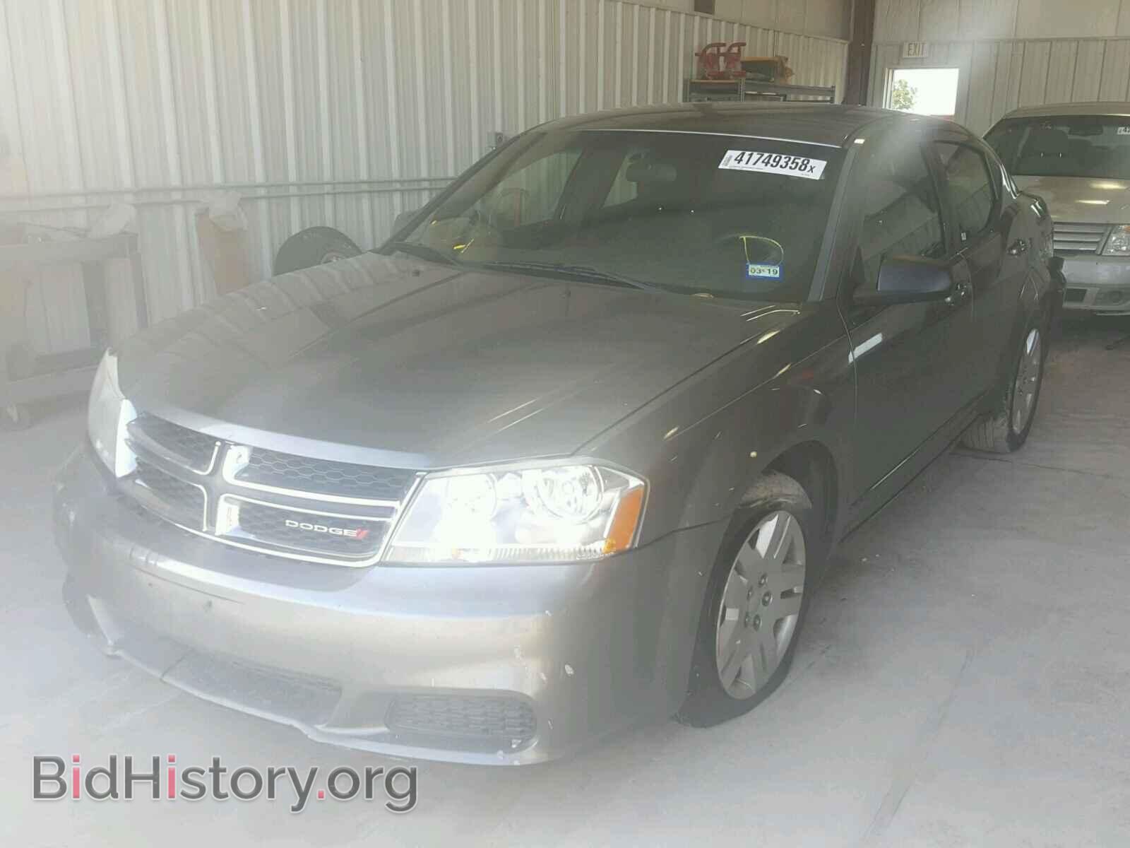 2012 DODGE AVENGER - VIN: 1C3CDZABXCN259144 - Фото 2