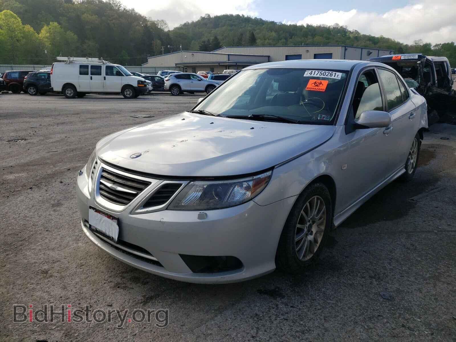 2008 SAAB 9 3 - VIN: YS3FB49Y281102113 - Фото 2