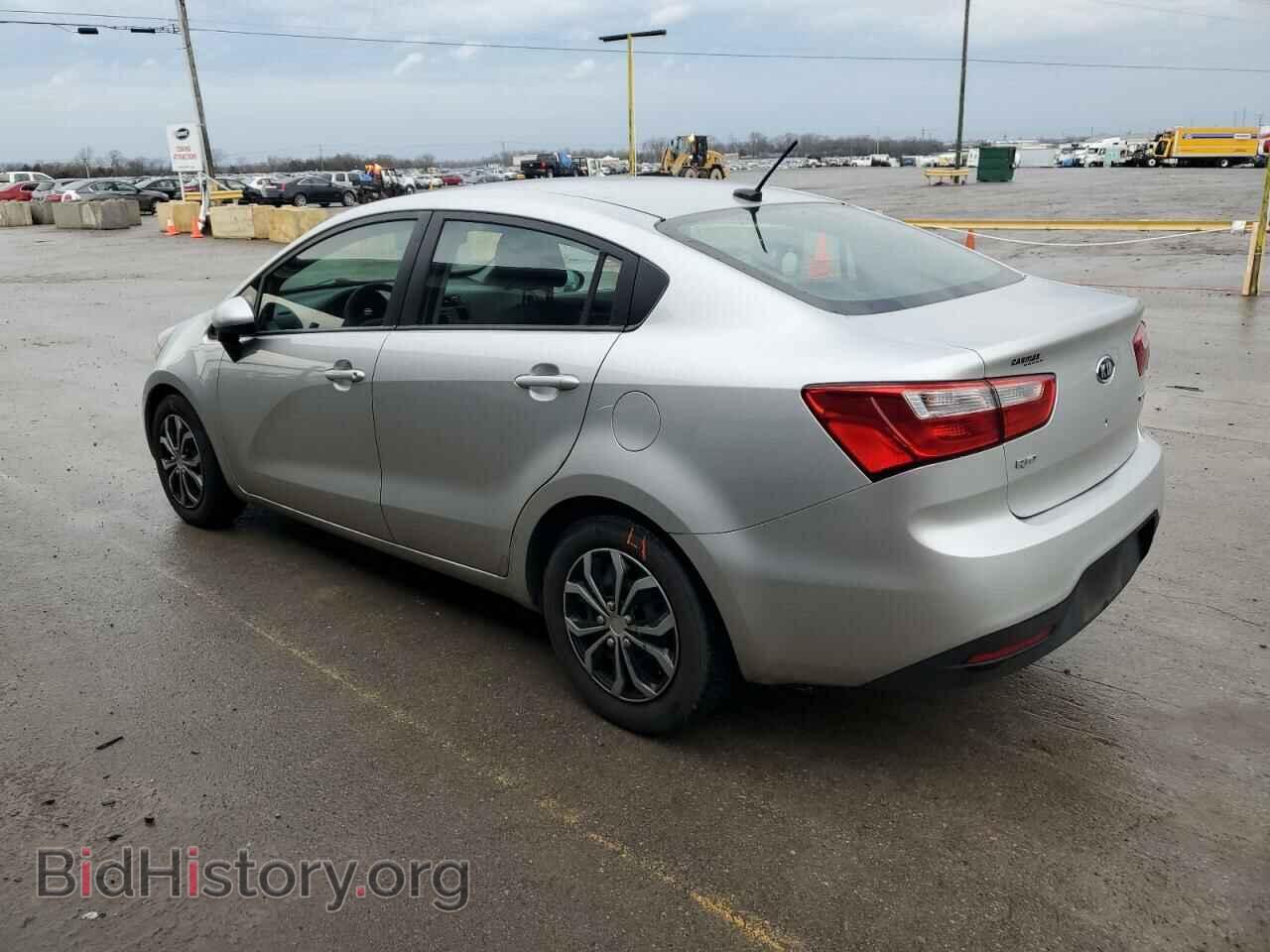 2012 KIA RIO - VIN: KNADN4A32C6050349 - Фото 2