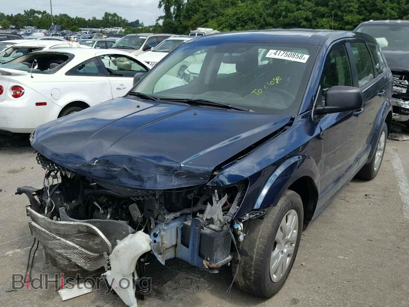 2015 DODGE JOURNEY SE - VIN: 3C4PDCAB0FT736016 - Фото 2