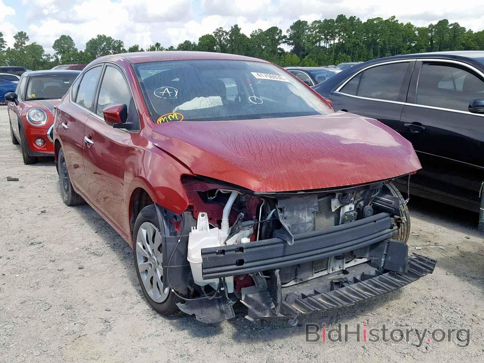 Photo 3N1AB7AP3EL643412 - NISSAN SENTRA 2014