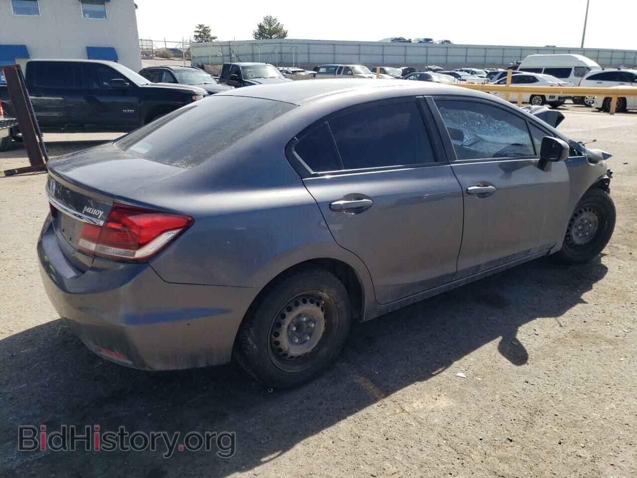 2014 HONDA CIVIC - VIN: 19XFB2F58EE023737 - Фото 3