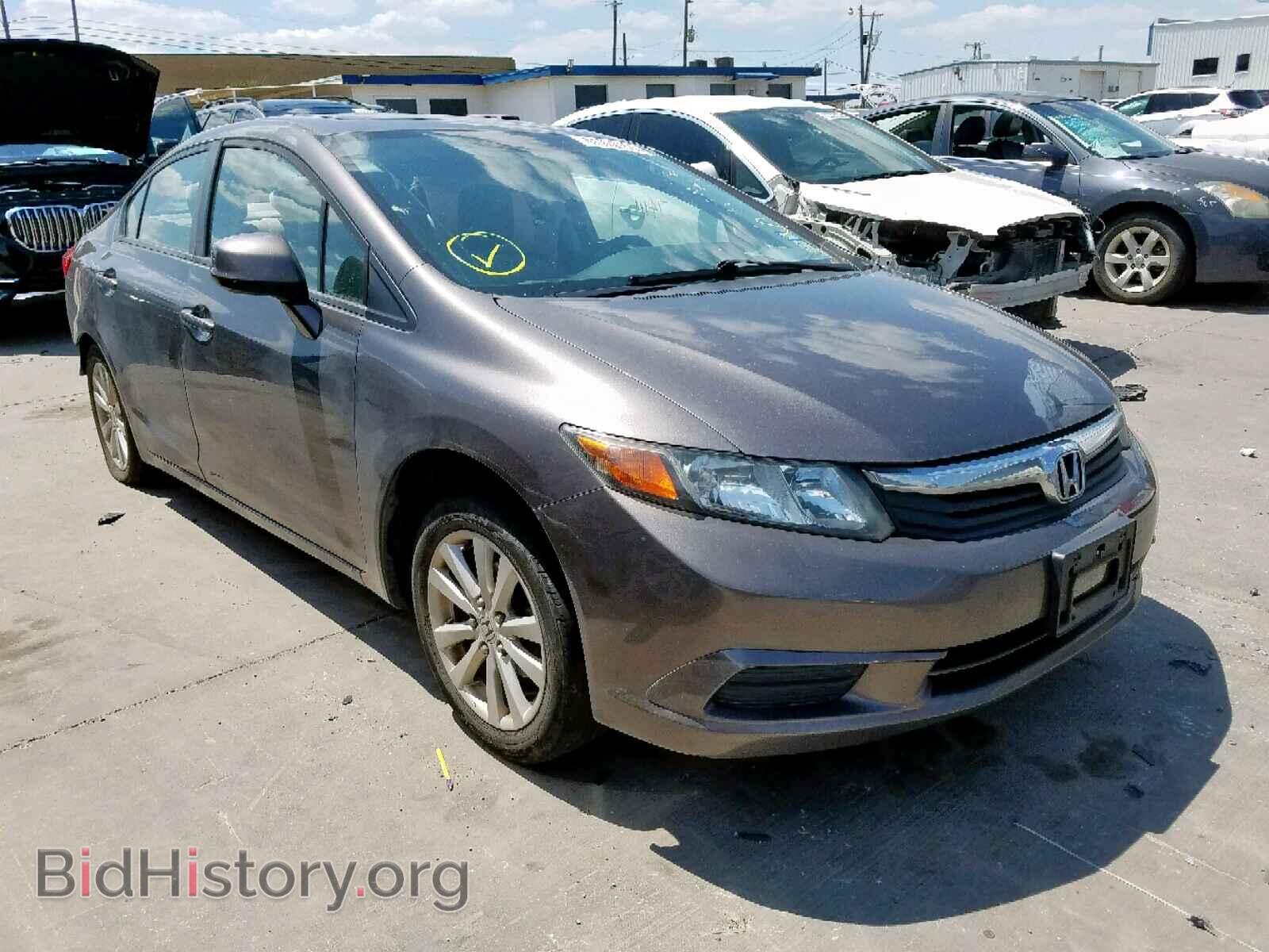 Photo 19XFB2F81CE363237 - HONDA CIVIC 2012