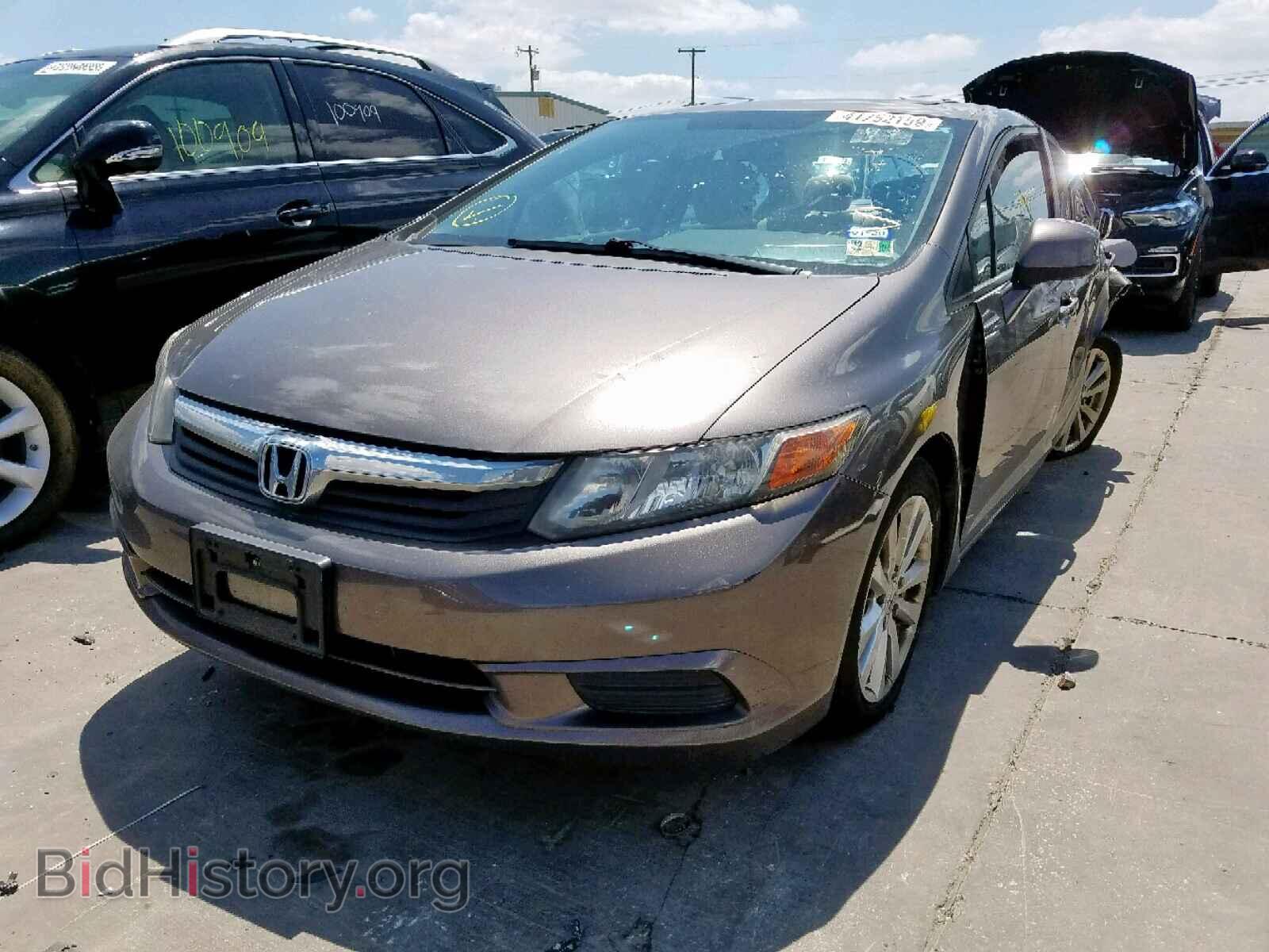 2012 HONDA CIVIC - VIN: 19XFB2F81CE363237 - Фото 2