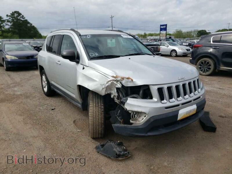 2012 Jeep COMPASS Compass SP (VIN 1C4NJCBA0CD606339) — photo 1 of 10, Copart, damage: front end