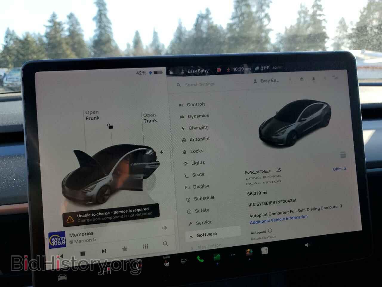 2022 TESLA MODEL 3 - VIN: 5YJ3E1EB7NF204351 - Photo 9