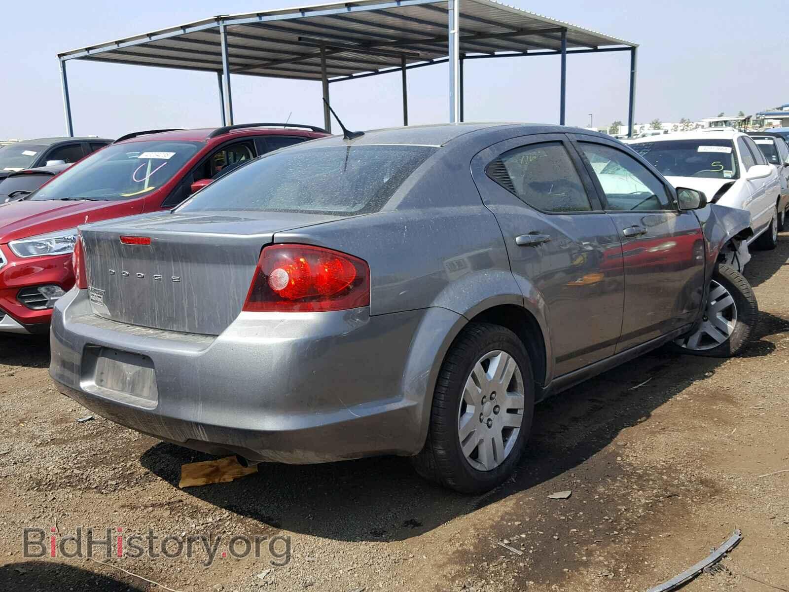 2012 DODGE AVENGER - VIN: 1C3CDZAB1CN110542 - Фото 4