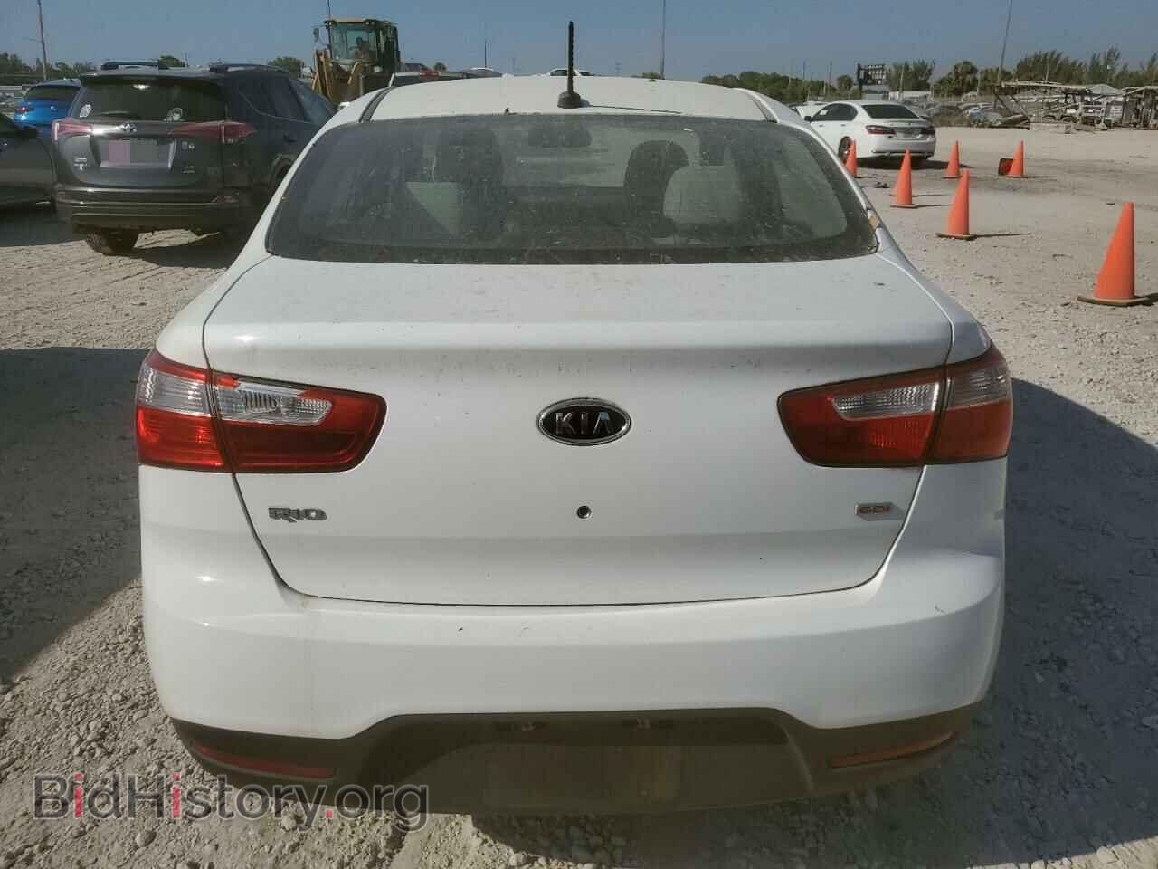 2013 KIA RIO - VIN: KNADM4A39D6130106 - Фото 6