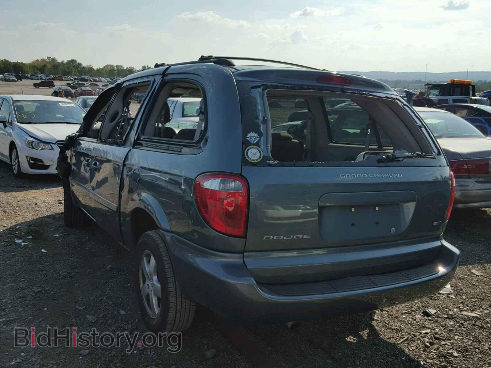 2007 DODGE CARAVAN - VIN: 2D4GP44L77R110844 - Фото 3