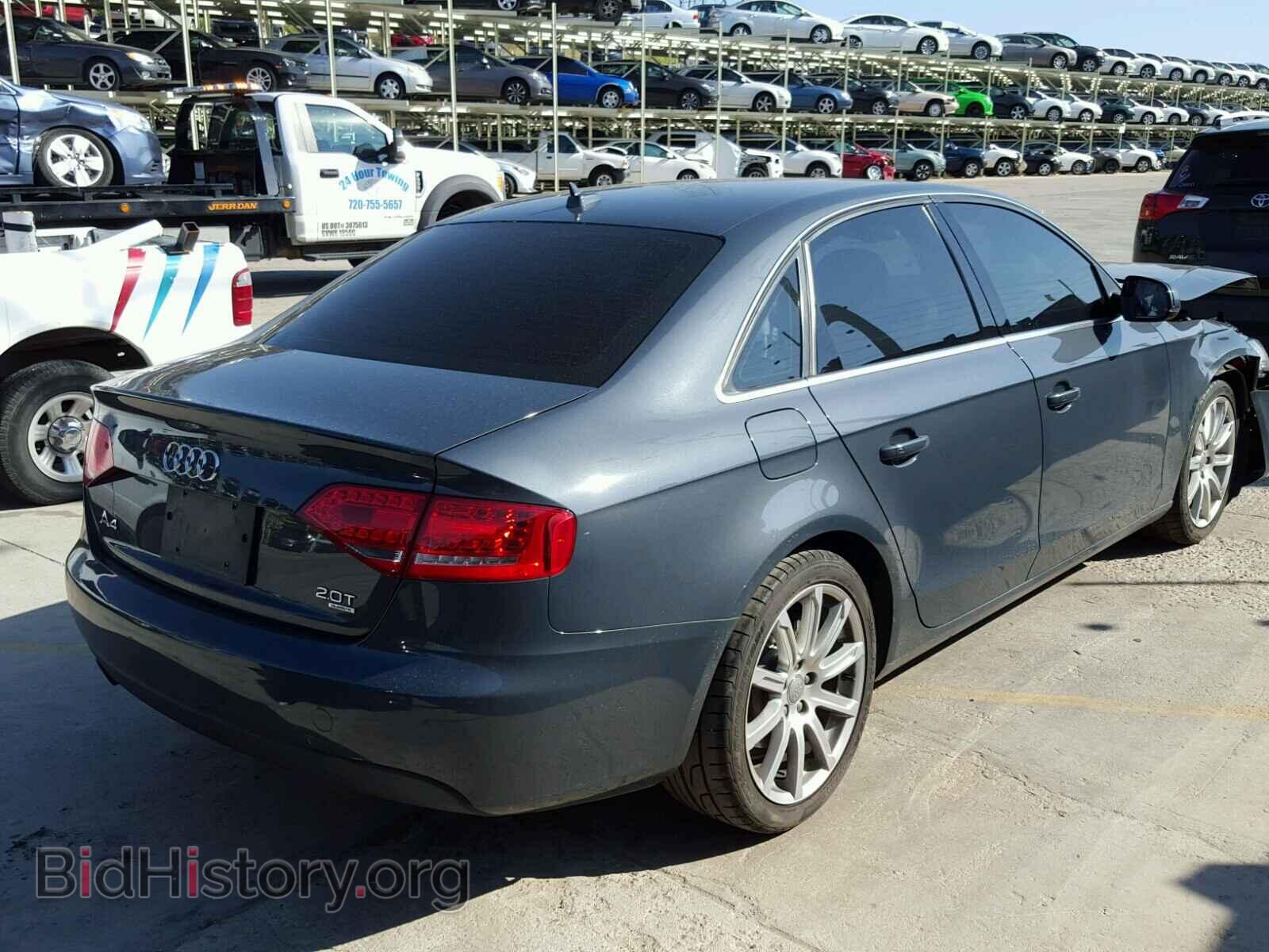 2011 AUDI A4 - VIN: WAUFFAFL2BN054466 - Photo 4