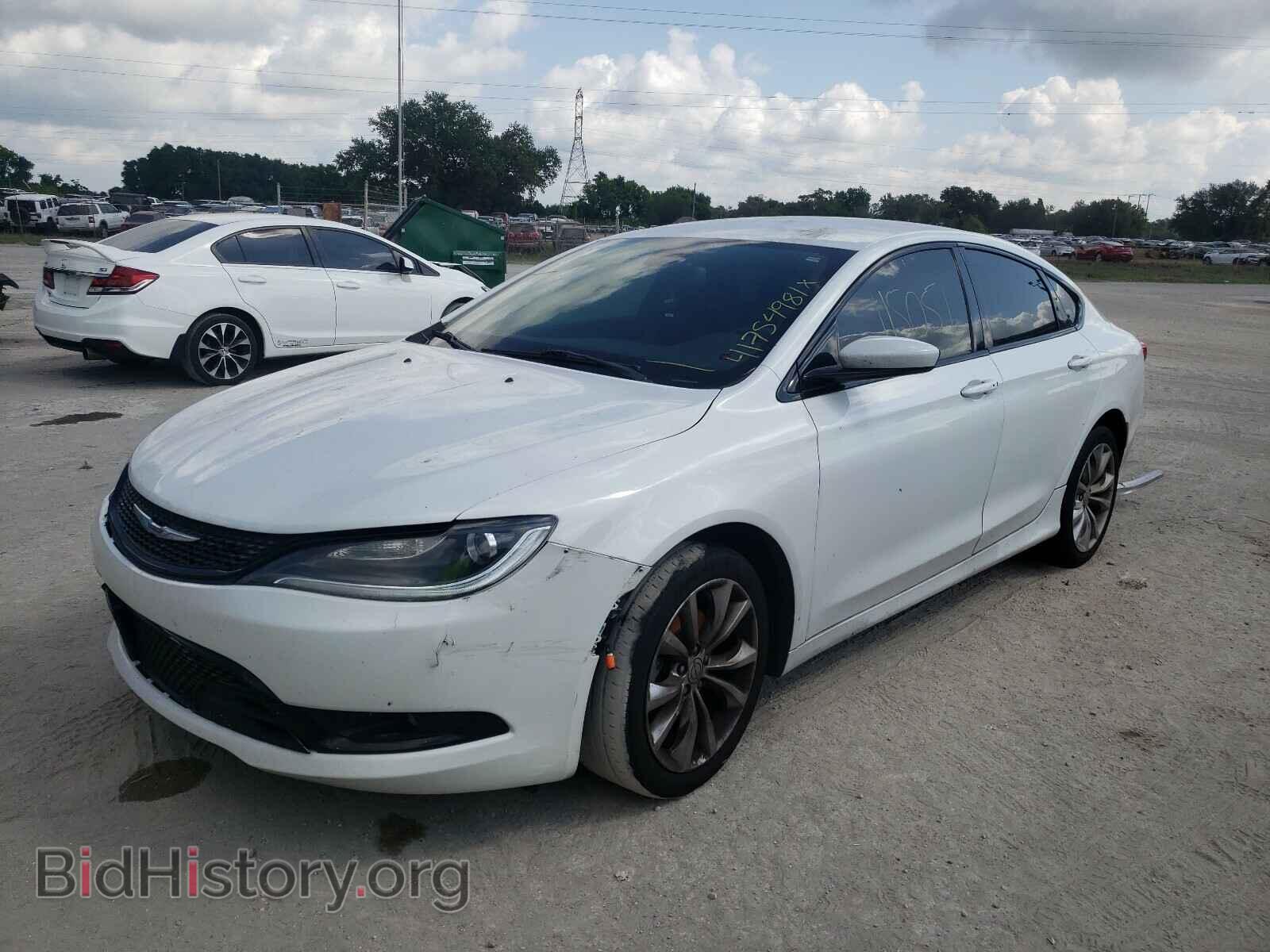 2015 CHRYSLER 200 - VIN: 1C3CCCBB2FN687955 - Фото 2