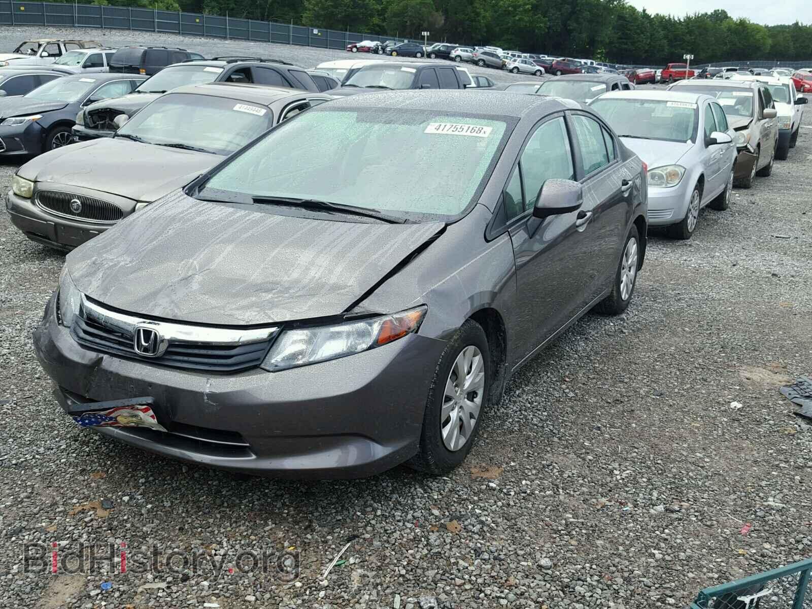 2012 HONDA CIVIC LX - VIN: 19XFB2F51CE100865 - Фото 2