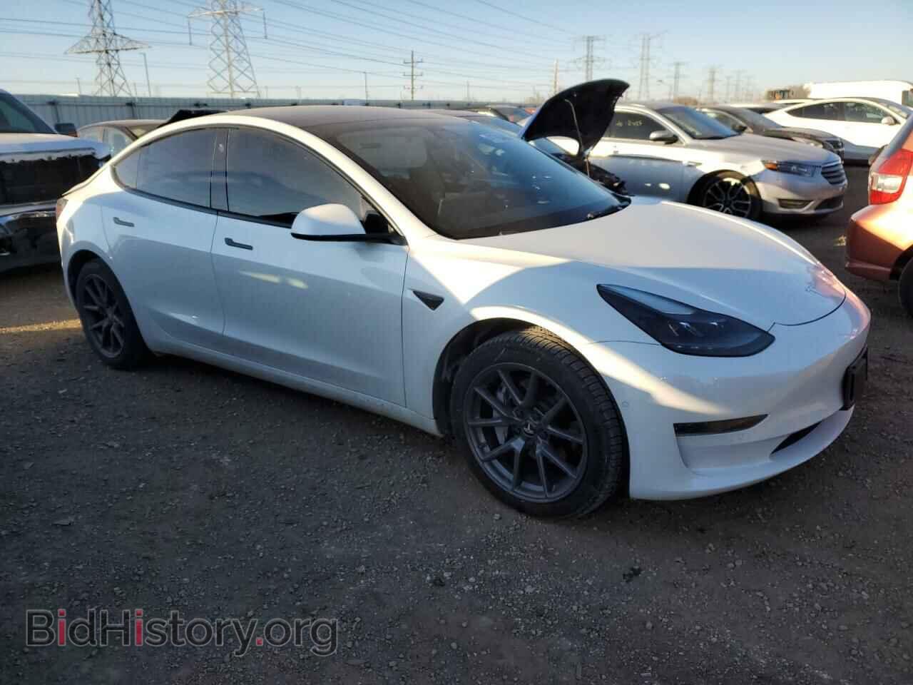 2022 TESLA MODEL 3 - VIN: 5YJ3E1EAXNF110441 - Photo 4
