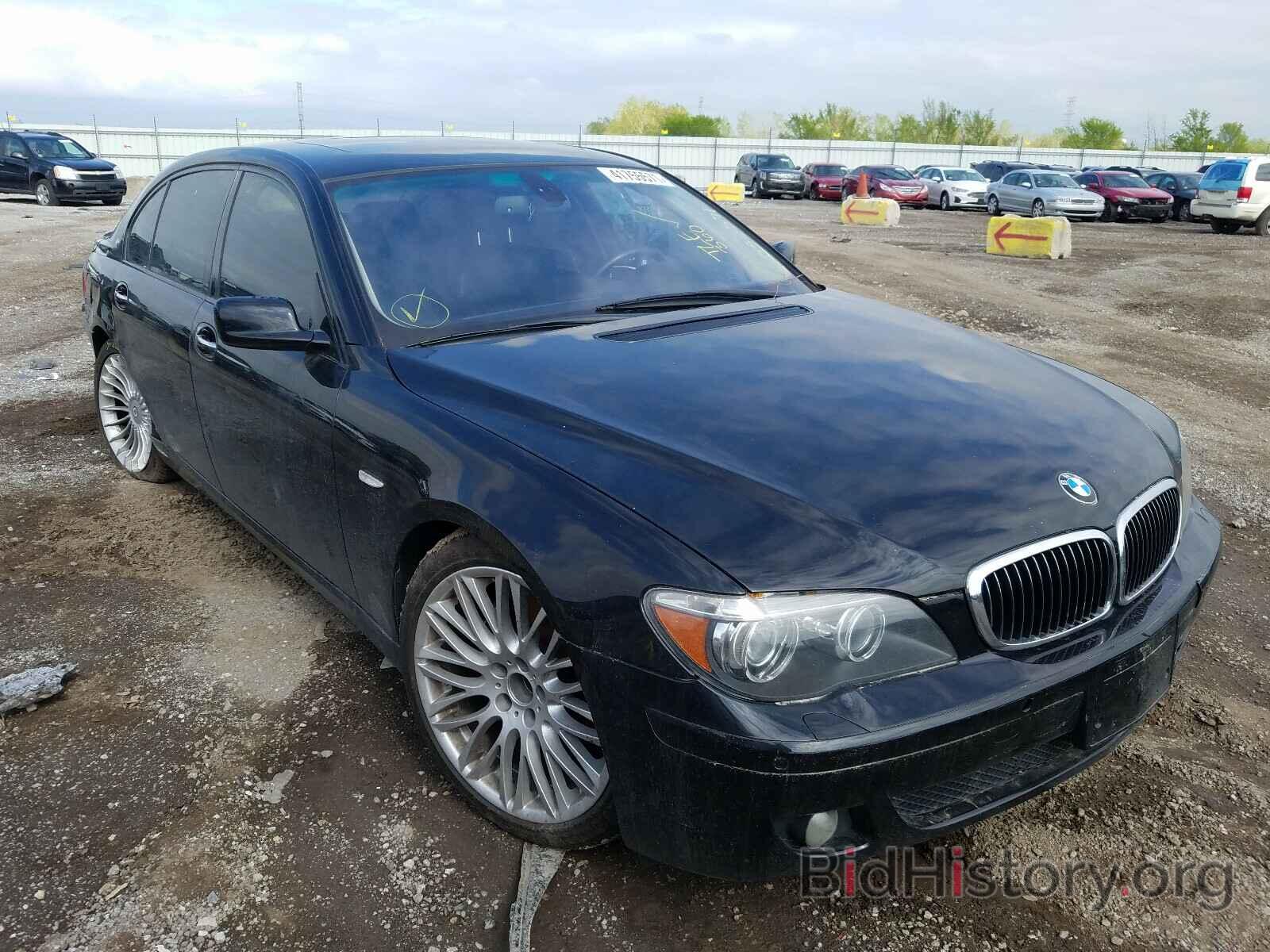 Photo WBAHN83567DT73893 - BMW 7 SERIES 2007