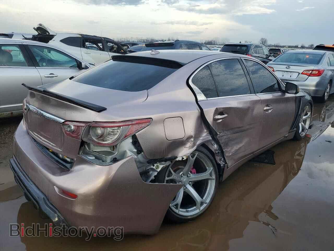 2014 INFINITI Q50 - VIN: JN1BV7AR7EM683057 - Фото 3