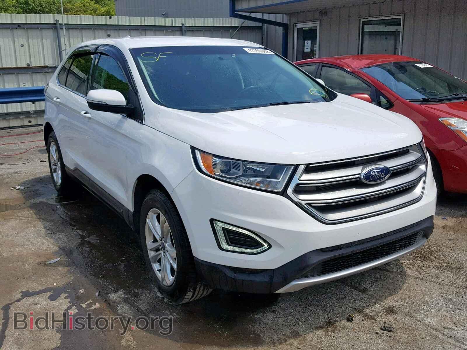 Фотография 2FMTK4J87FBC02775 - FORD EDGE SEL 2015