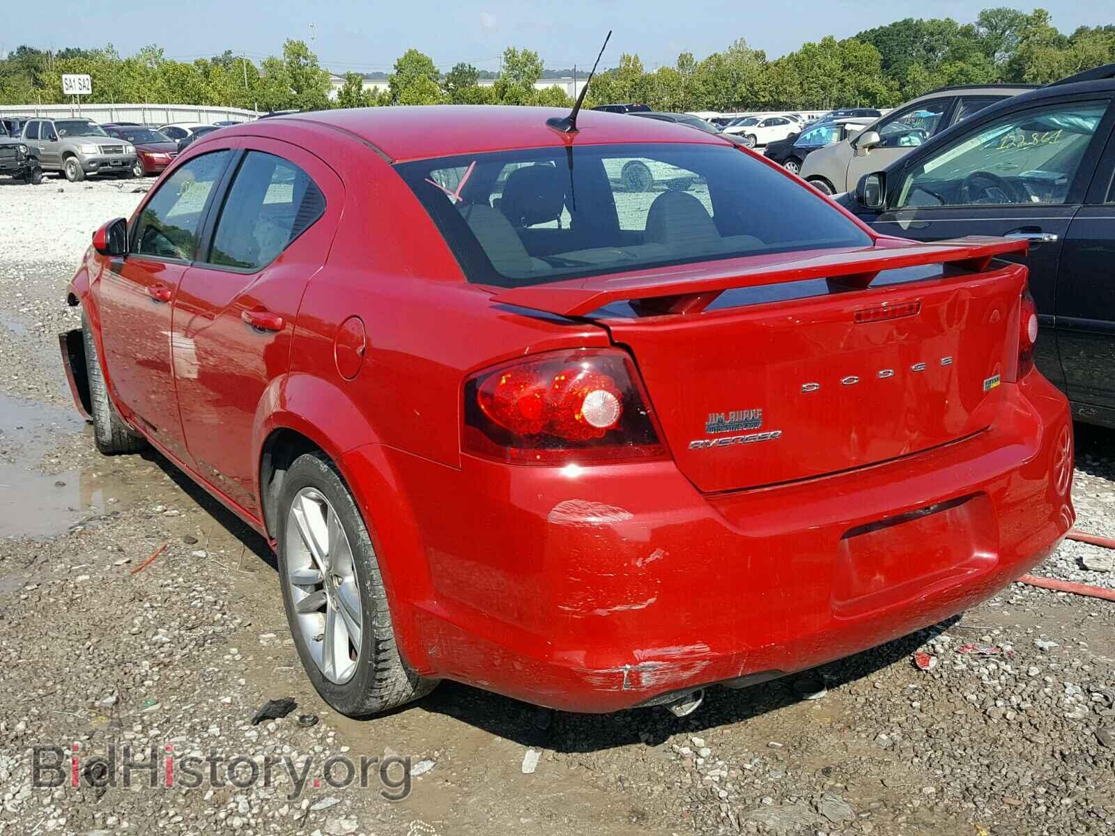 2011 DODGE AVENGER - VIN: 1B3BD1FG8BN516976 - Фото 3