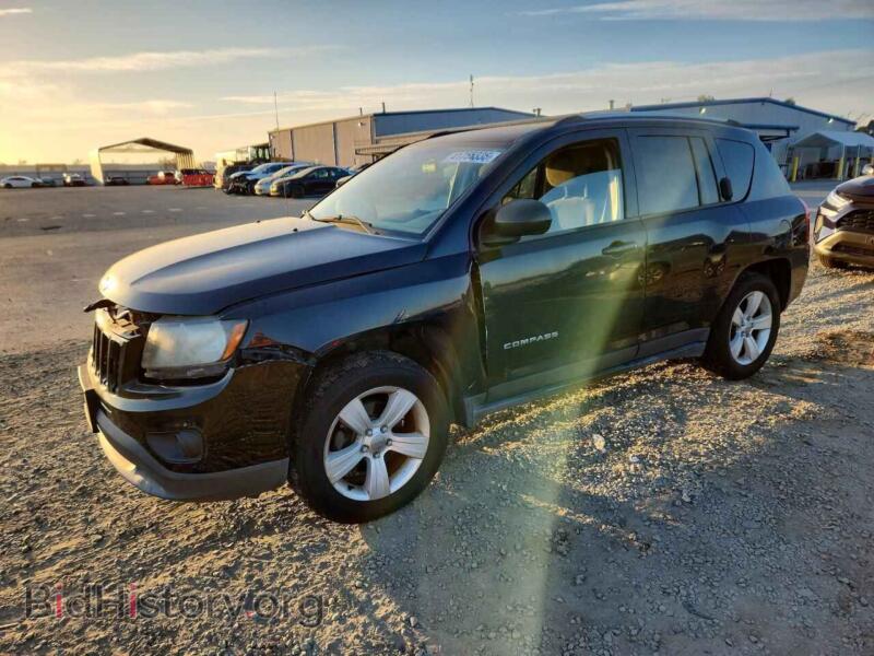 2014 Jeep COMPASS Sport (VIN 1C4NJDBB7ED841337) — фото 1 из 13, Copart, повреждение: передняя часть