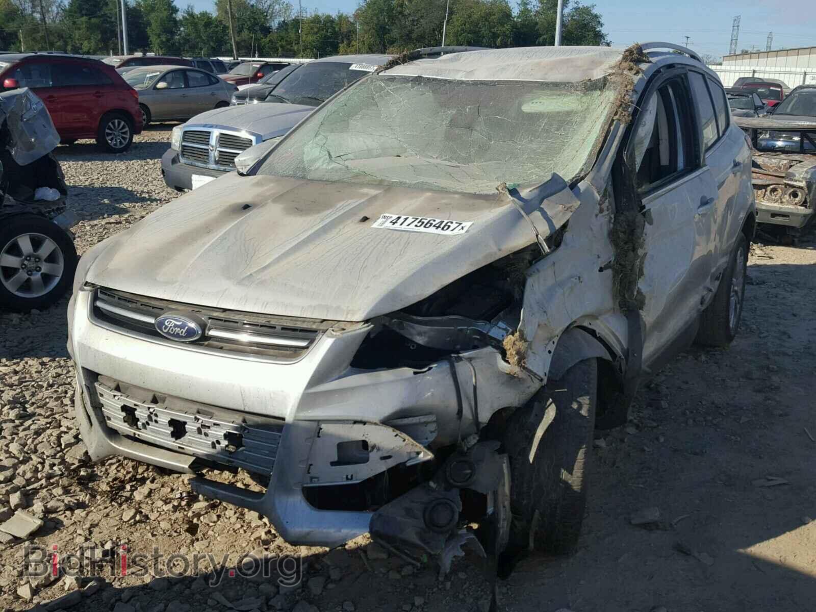2014 FORD ESCAPE - VIN: 1FMCU0JX7EUB49580 - Фото 2