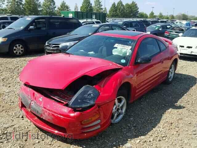 2002 MITSUBISHI ECLIPSE - VIN: 4A3AC34G42E025197 - Фото 2