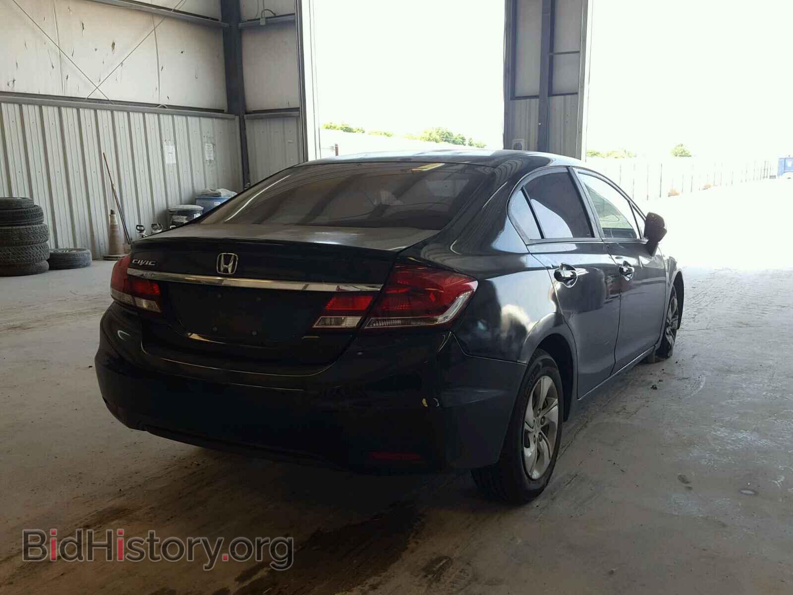 2013 HONDA CIVIC - VIN: 2HGFB2F54DH526587 - Фото 4